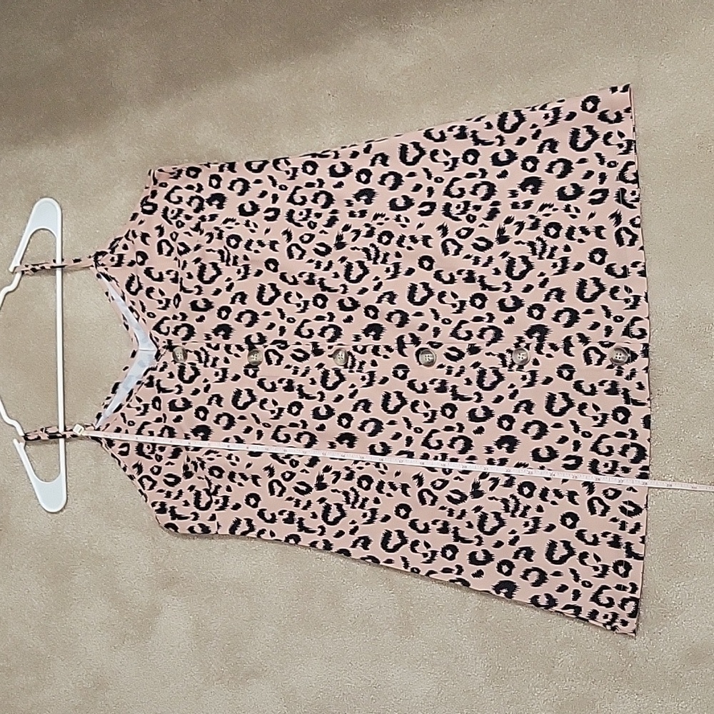 Cheetah print dress